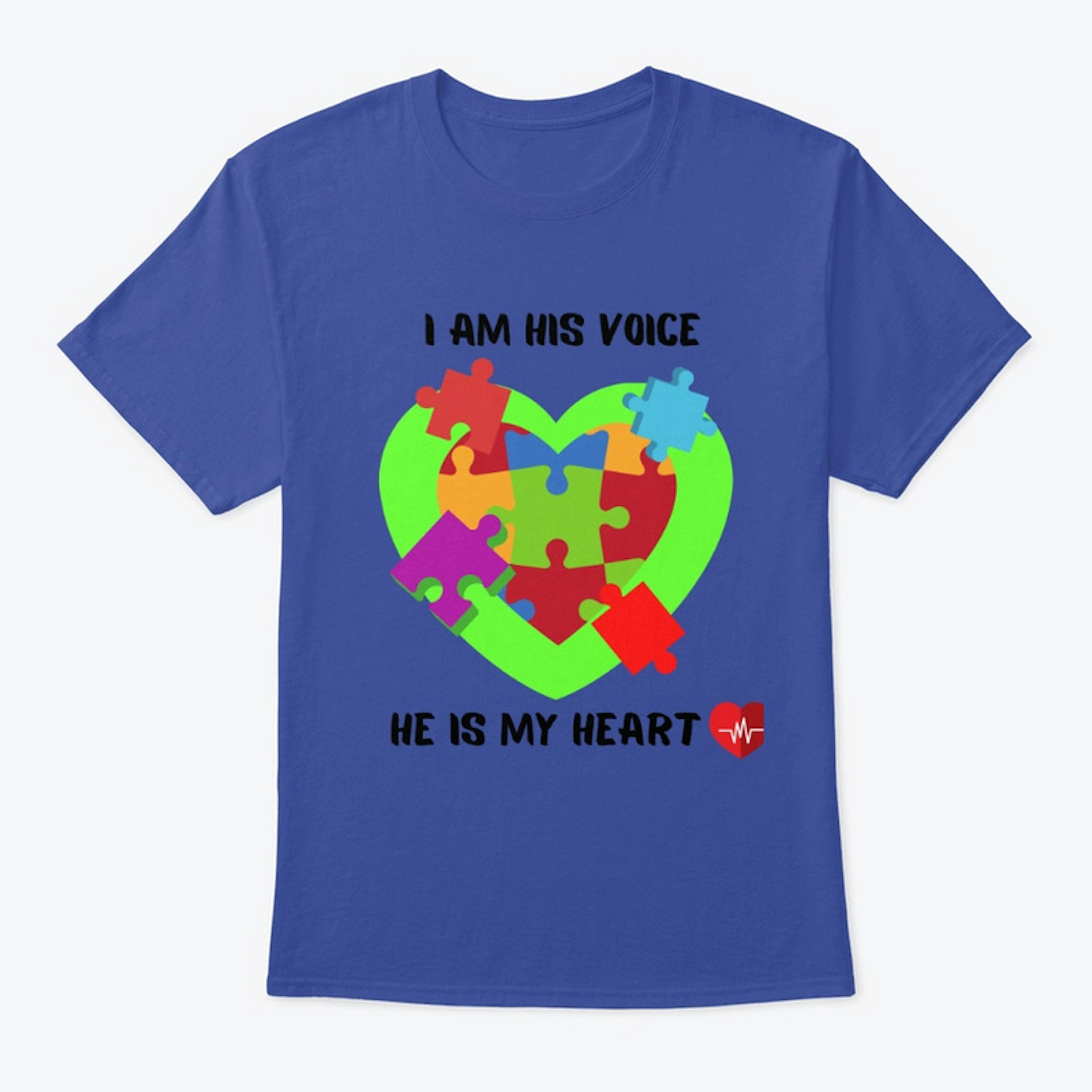 Autism Awareness Shirt (I am his Voice)